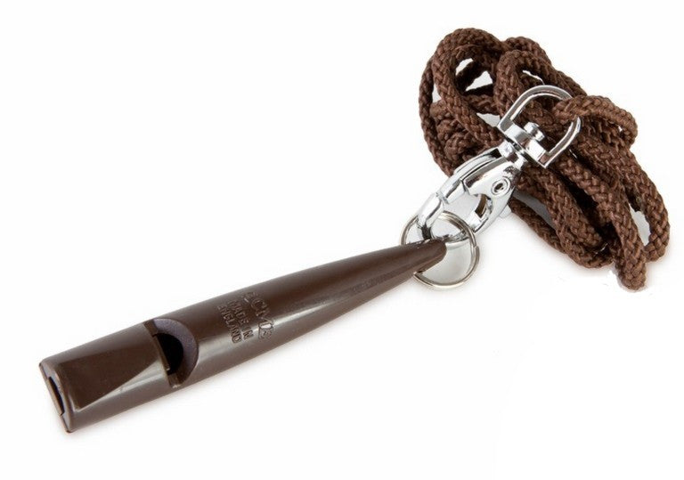 Sifflet pour chien ACME 210 ½ marron chocolat