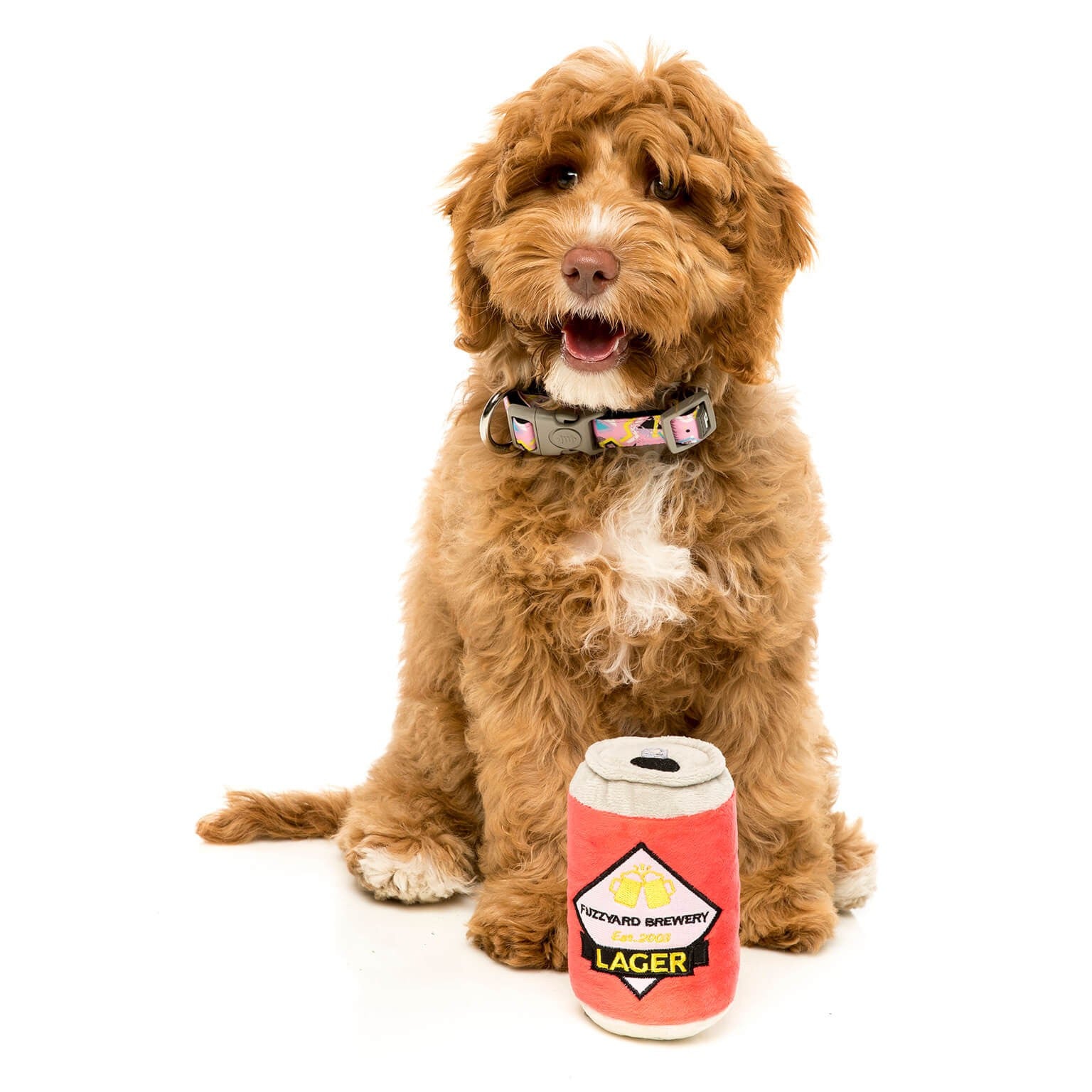Fuzzyard Plush Beer Can