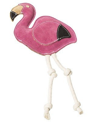 Wildleder-Spielzeug Flamingo von NufNuf