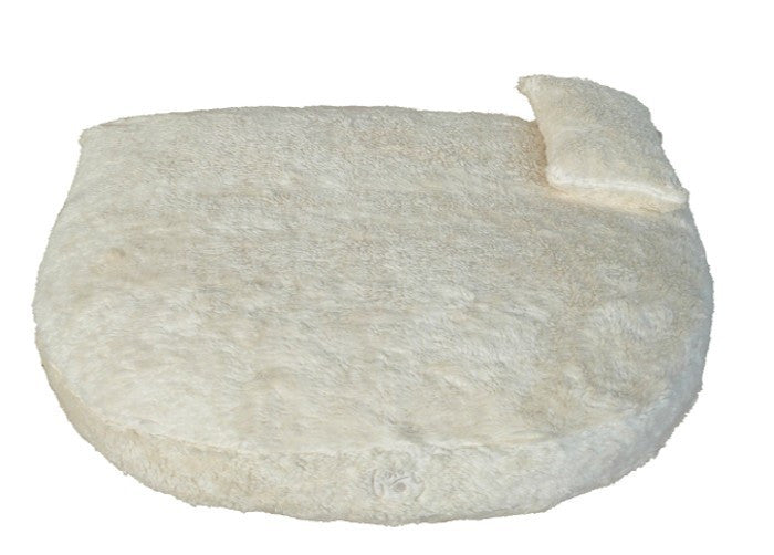 Bio-Kuschelbett naturweiss von Dog Filou‘s