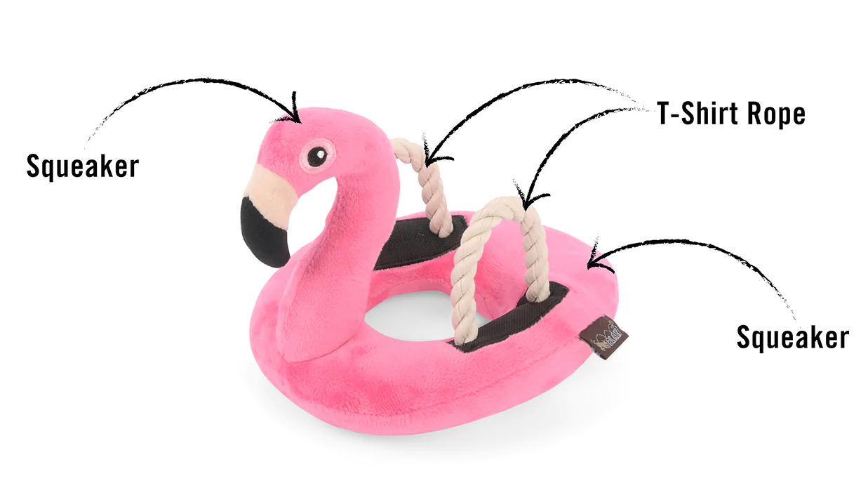 Tau-Plüschspielzeug Flamingo