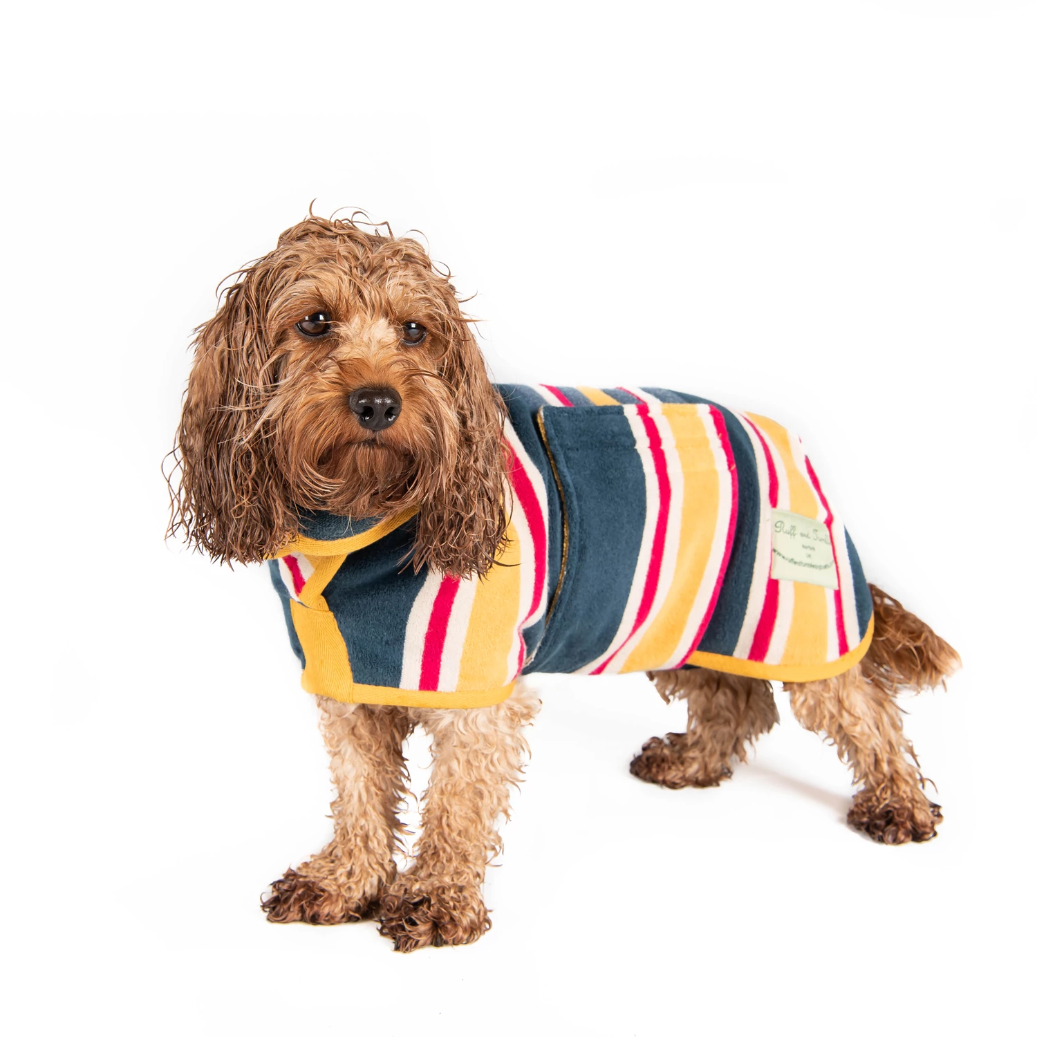 Hunde-Bademantel von Ruff And Tumble - grosse Größen