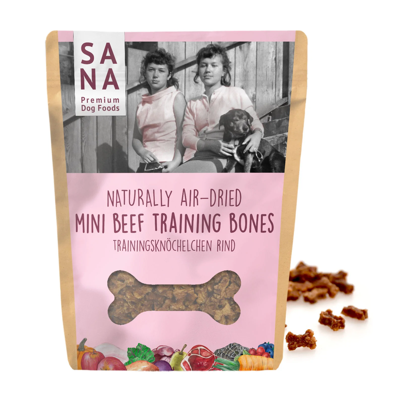 Friandises d'entraînement au bœuf de SANADOG