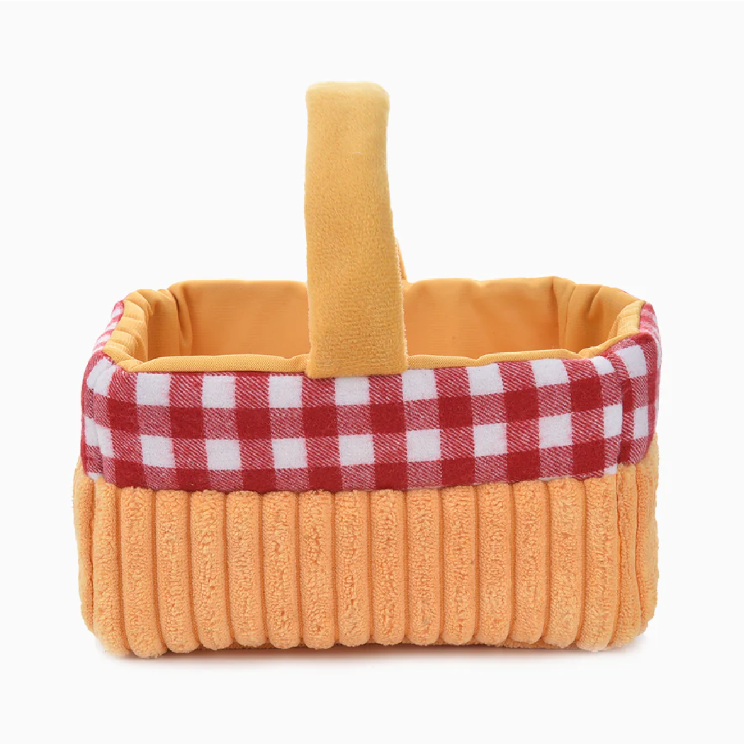 Hunde-Puzzle Picknick-Korb