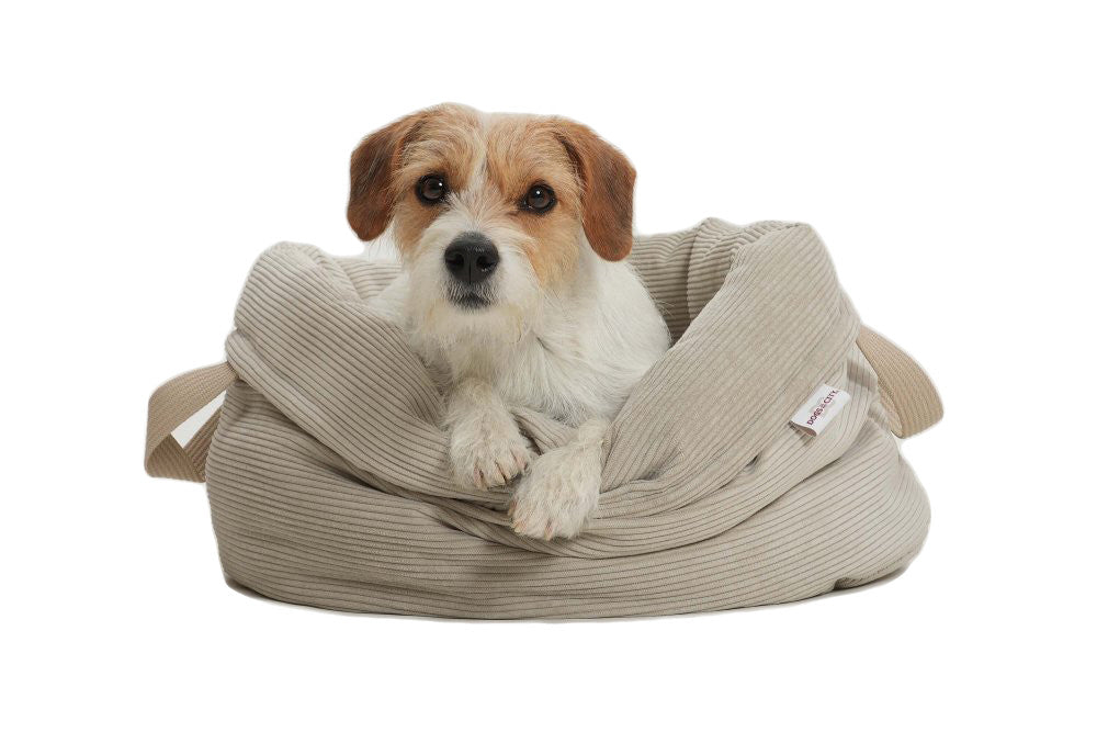 Dog Bed Little Basket Chelsea Cord by DOGS in the CITY®