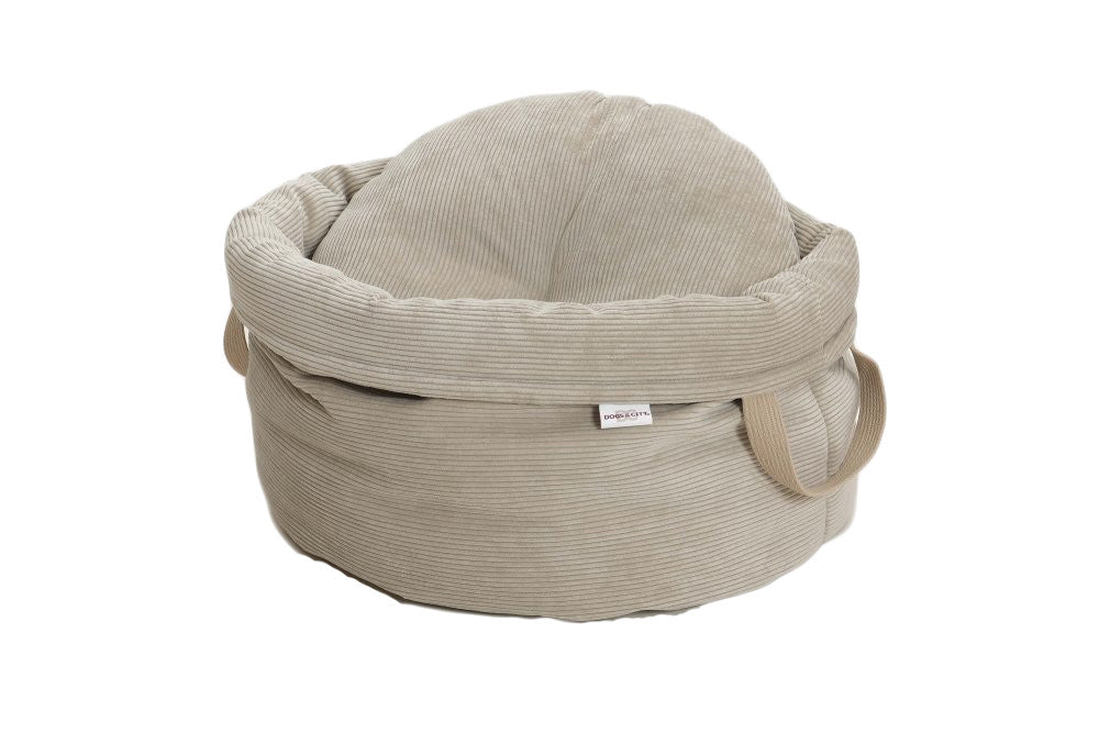 Dog Bed Little Basket Chelsea Cord by DOGS in the CITY®