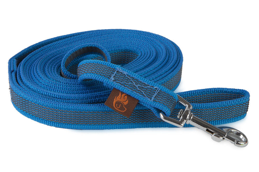Gummierte Leine 5 m mit Handschlaufe von firedog