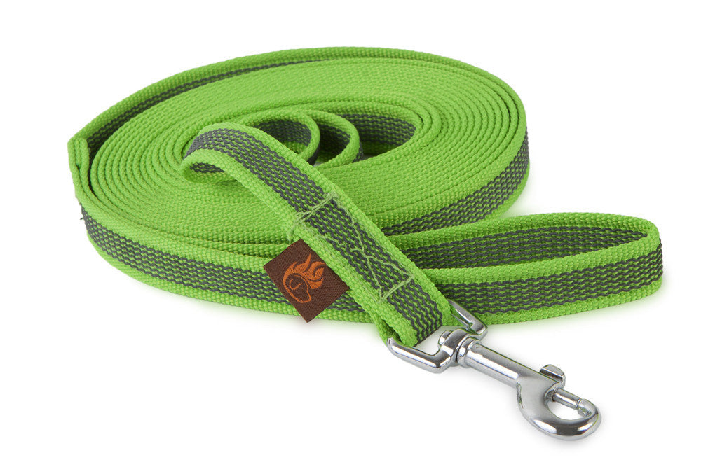 Gummierte Leine 5 m mit Handschlaufe von firedog