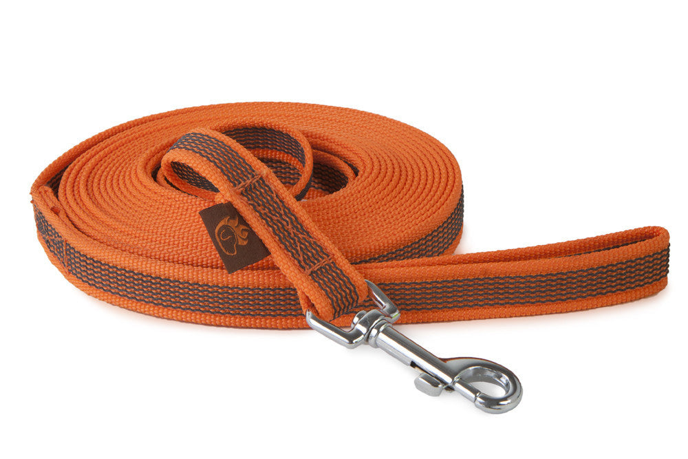 Gummierte Leine 5 m mit Handschlaufe von firedog