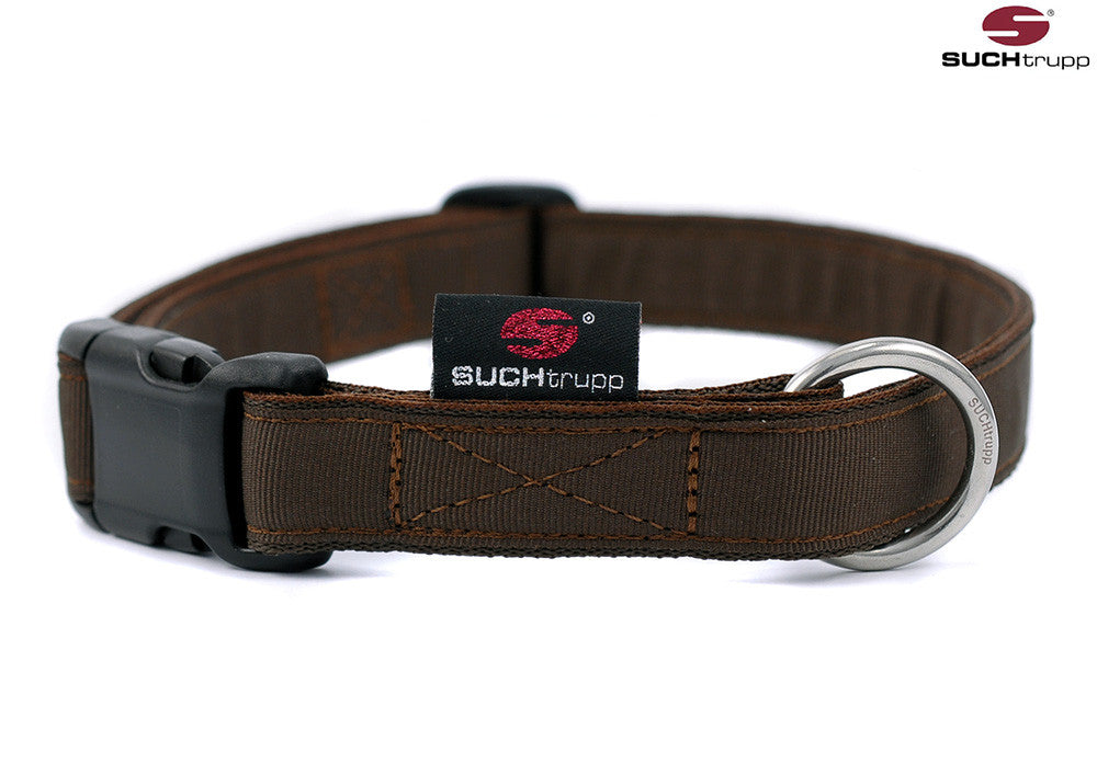 Collier pour chien Choco Brown de SUCHtrupp