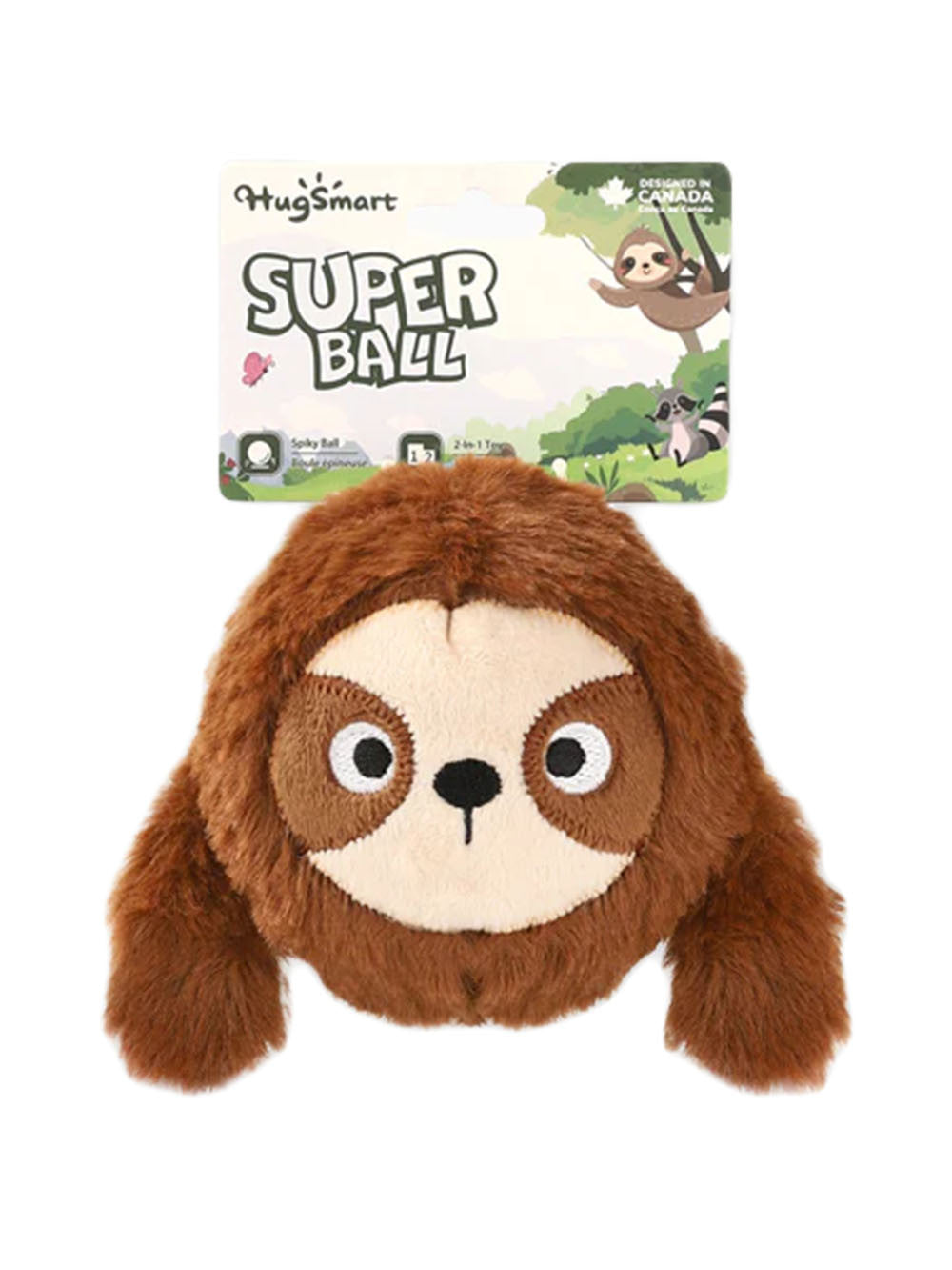 Faultier Zoo-Ball Hundespielzeug - Ball von HugSmart