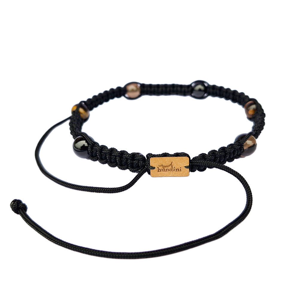 Collier de pierres curatives pour chien - Calme & Sérénité - HUNDINI
