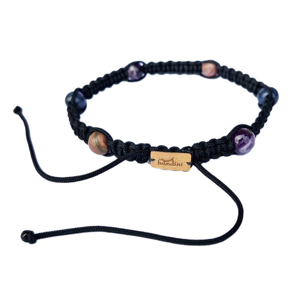 Collier lithothérapie pour chien - Sécurité & réconfort - HUNDINI
