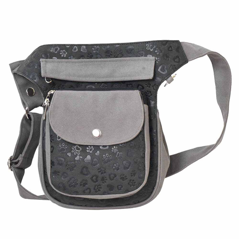 Sac banane Hanovre Vintage 4821 Cuir/Toile de Nijens