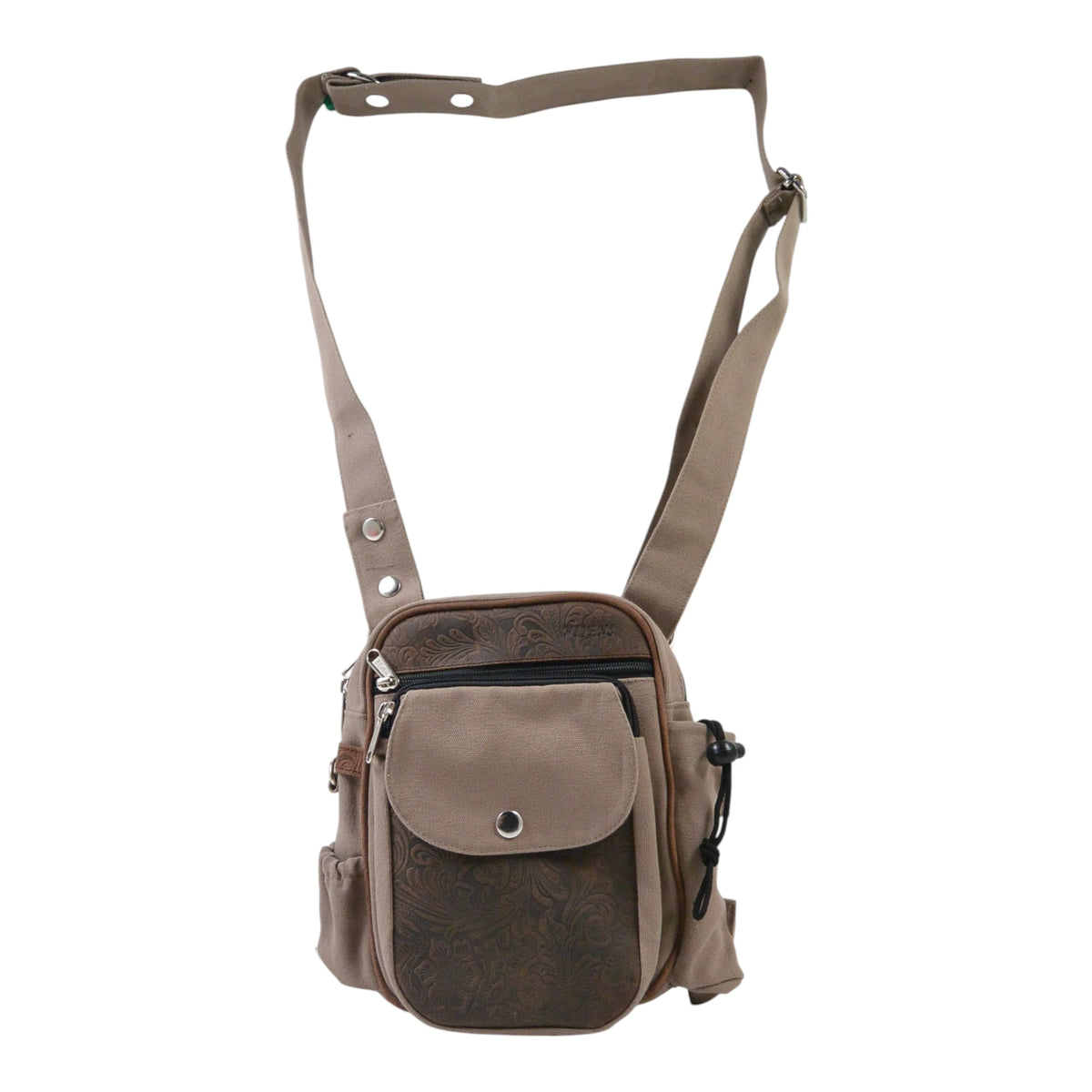 Gassi-Tasche Konstanz mit Flaschenhalter F-138 Leder - Nijens