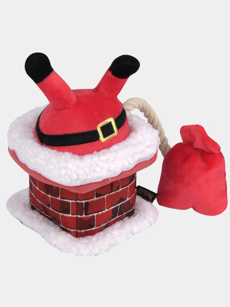Clumsy Claus – Weihnachtliches Hundespielzeug - Pet P.L.A.Y.